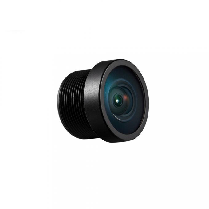 Het voertuig zet lens φ4.7 1.1mm 1/4 grootte DFOV 170 Gr. TTL 12.86mm op Front-mounted Rear-View het Voertuiglens van M8
