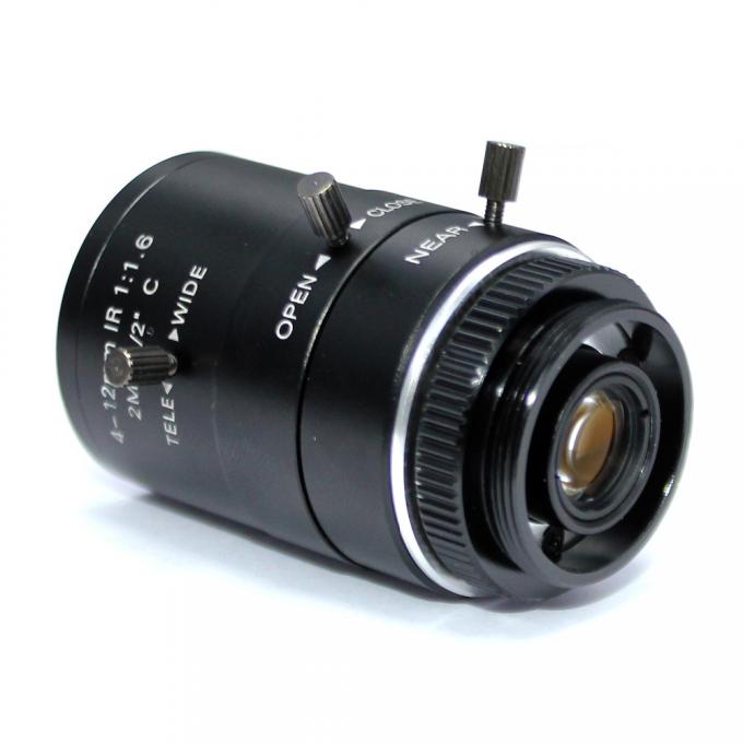 2MP 412mm de LENS C van IRL zetten 2,0 de Megalens van de Iriskabeltelevisie van de Pixelhd Industriële lens vari-Brandpunts Hand voor kabeltelevisie-Camera op