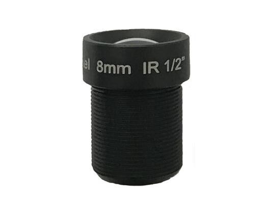 8.0mm F2.0 3MP m12 raadslens voor 1/2 sensor ″